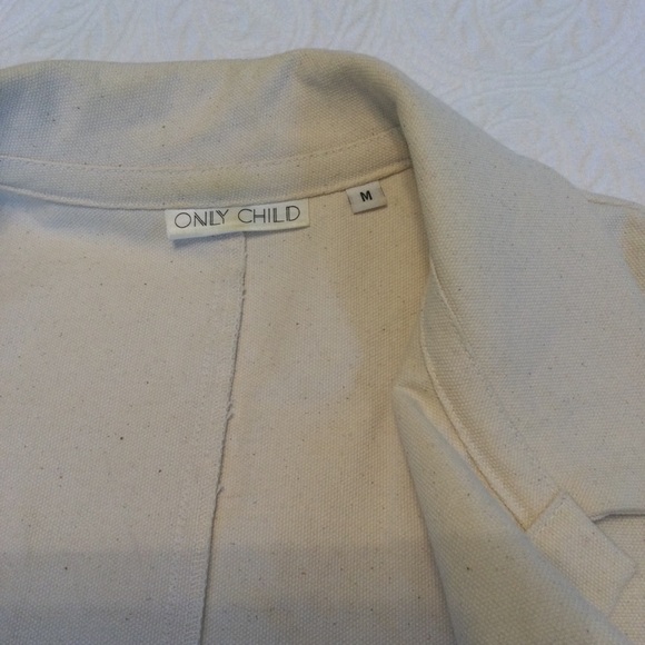 Only Child Long Coat with Pockets - Picture 3 of 4